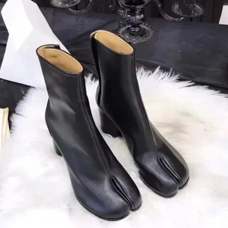 Women Shoes Luxury Brand - Luxury Brand Leather Tabi Women Boots