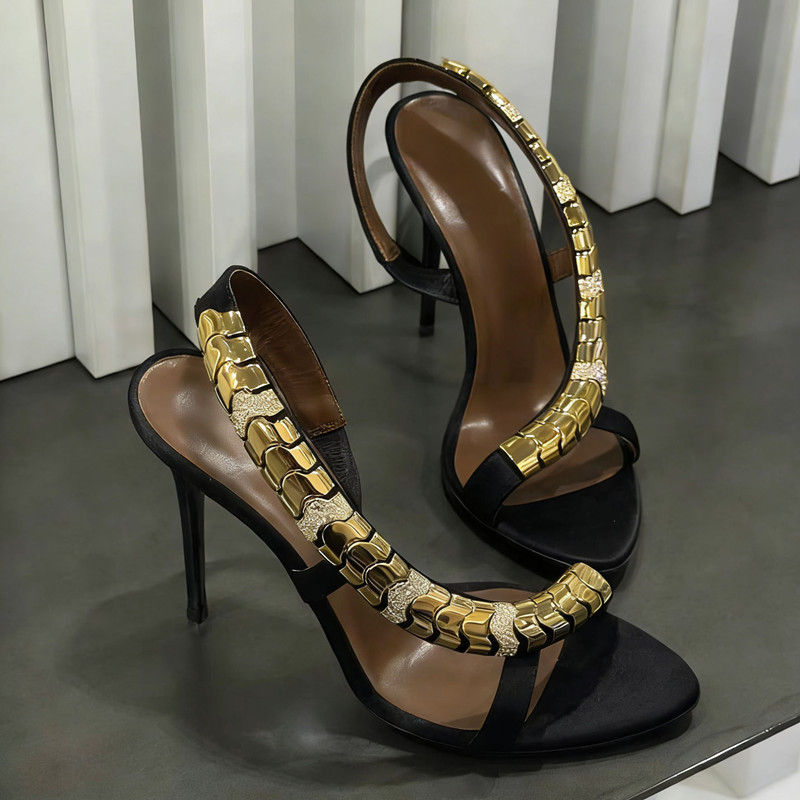 Luxury Rhinestones Sequined Sa - огляд і ціна Rhinestone Sandal Women
