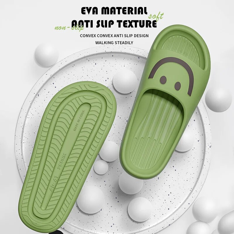 Smiley Face Cloud Slippers Wom - огляд і ціна Women'S Shoes To Men'S