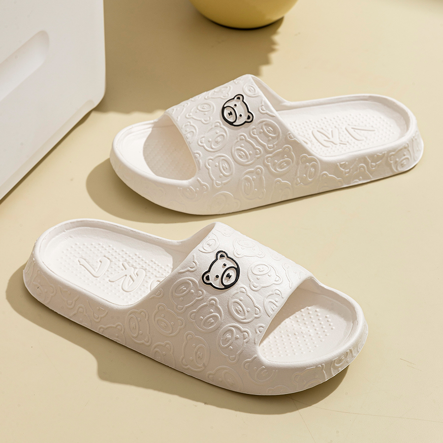 Printting Cute Bear Women Slip - огляд і ціна Women'S Shoes To Men'S