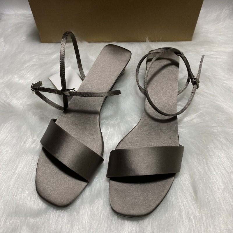 Luxury Satin Ankle Strap Low H - огляд і ціна Women Shoes Luxury Brand