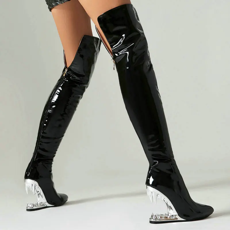 Tiger Teeth Shark Mouth Tooth  - огляд і ціна Women'S Shoes Extra Wide