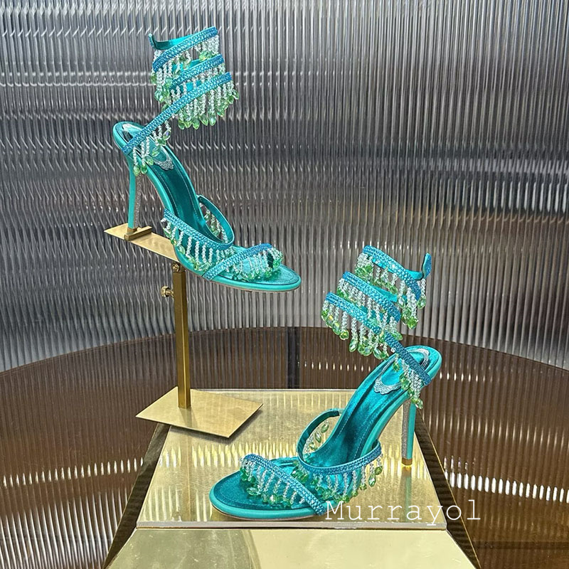 Sandals Women Ankle Snake Shap - огляд і ціна Rhinestone Sandal Women