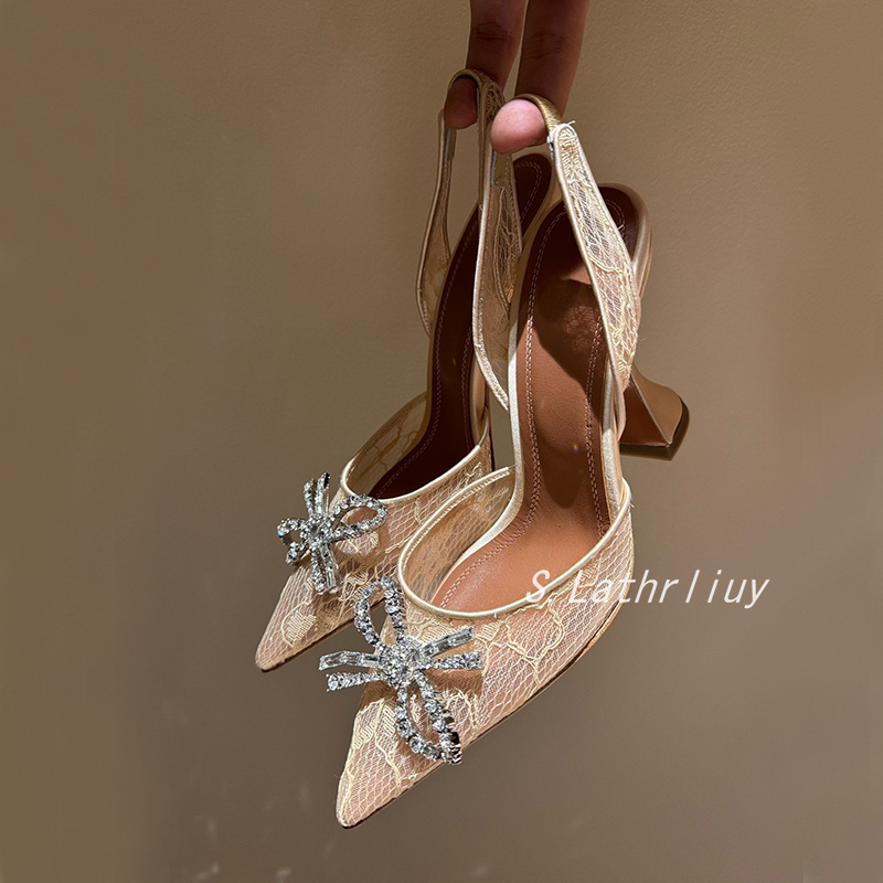 Sandals Rhinestone Flower Poin - огляд і ціна Rhinestone Sandal Women