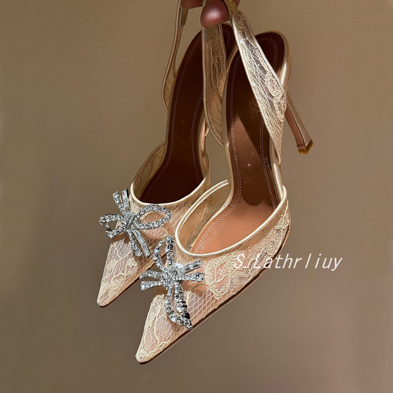 Sandals Rhinestone Flower Poin - огляд і ціна Rhinestone Sandal Women